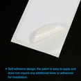thumbnail image 4 of Unique Bargains Down Jacket Repair Patch 2' x 3', 12 Pack Self Adhesive Nylon Fabric Patch, White, 4 of 5