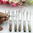 thumbnail image 2 of 100 Pcs 4cm Flat Metal Single Prong Alligator Hair Clips Duckbill Barrettes for Hair Styling and Craft Projects, 2 of 8