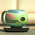 thumbnail image 3 of Uncanny Brands Star Wars Mandalorian Grogu Mug Warmer with Molded Mug, 3 of 8