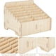 thumbnail image 4 of Organizador de madera para teléfono móvil con 14 compartimentos, multifuncional, de escritorio, 4 of 7