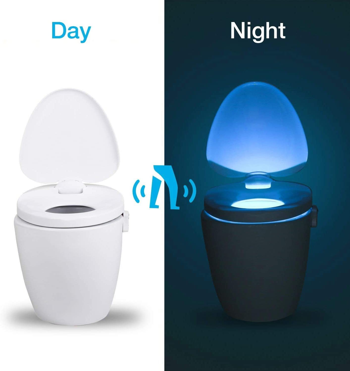 RainBowl Toilet Light with Motion Sensor - Unique Cool Gadget - LED Toilet  Bowl Night Light - Funny …See more RainBowl Toilet Light with Motion Sensor