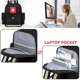 thumbnail image 5 of Gatycallaty - Mochila de primeros auxilios m&eacute;dica Emt bolsa de primeros auxilios vac&iacute;a Ems emergencia, salud en el hogar, senderismo, trauma, viajes, camping, Negro -, Large, Moc, 5 of 7