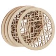 thumbnail image 2 of 4pcs Mini Wooden Window Miniature Window Part Chinese Window Model Tiny Window Frame Decor Mini House Supplies Miniature Things Miniature Model Kit, 2 of 8