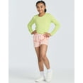 thumbnail image 6 of Real Essentials 4 Pack: Girls Athletic Performance Dry-Fit Running Shorts With Drawstring & Pockets, 6 of 7