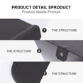thumbnail image 3 of Nestingho 1Pc Barbecue Grill Side Board in Black for Convenient Seasoning Storage, 3 of 7