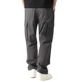 thumbnail image 4 of Cargo Pants for Men, Solid Color Pocket Elastic Waist Casual Fashion Trousers for Spring Summer, 4 of 6