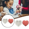 thumbnail image 6 of Yannianjz under $5 Rose Heart Mold, Rose Heart Shaped Baking Mold,Silicone Chocolate Mousse Cake Pan,Valentines Day Dessert Mold,Oven Safe Non Stick Cake Pan,Romantic Holiday Baking Kit, 6 of 8