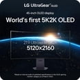 thumbnail image 3 of LG UltraGear Monitor de Juegos Curvo OLED 5K2K (5120x2160) 330Hz G-sync, 3 of 5