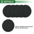 thumbnail image 5 of Unique Bargains Sandpaper Hook & Loop Sanding Sheets 250x250mm Black 220 Grit Efficient Grinding and Polishing Automobile Manufacturing and Repair Metal Processing, 5 of 7