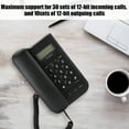 thumbnail image 1 of KX-T076 Wired Telephone,Office Landline Telephone,Home Hotel Corded Desktop Telephone,Support Call Number Digital/Time Check,Fast Up/Down Check,,DTMF/FSK Dual System, 1 of 8