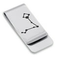 thumbnail image 1 of Stainless Steel Pisces (Two Fishes) Astrology Constellation Classic Slim Money Clip Credit Card Holder, 1 of 2