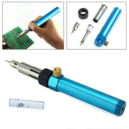 

SouthEle Gas Blow Torch Soldering Solder Iron Butane Cordless Welding Pen Burner Kit