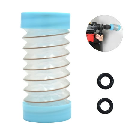 

DOUBFIVSY Rubber Scalable Drill Dust Cover Collector for Electric Hammer and Drill Scalable Wall Dust Collector Drill Ash Bowl Dustproof Device Power Tool Utility Accessories