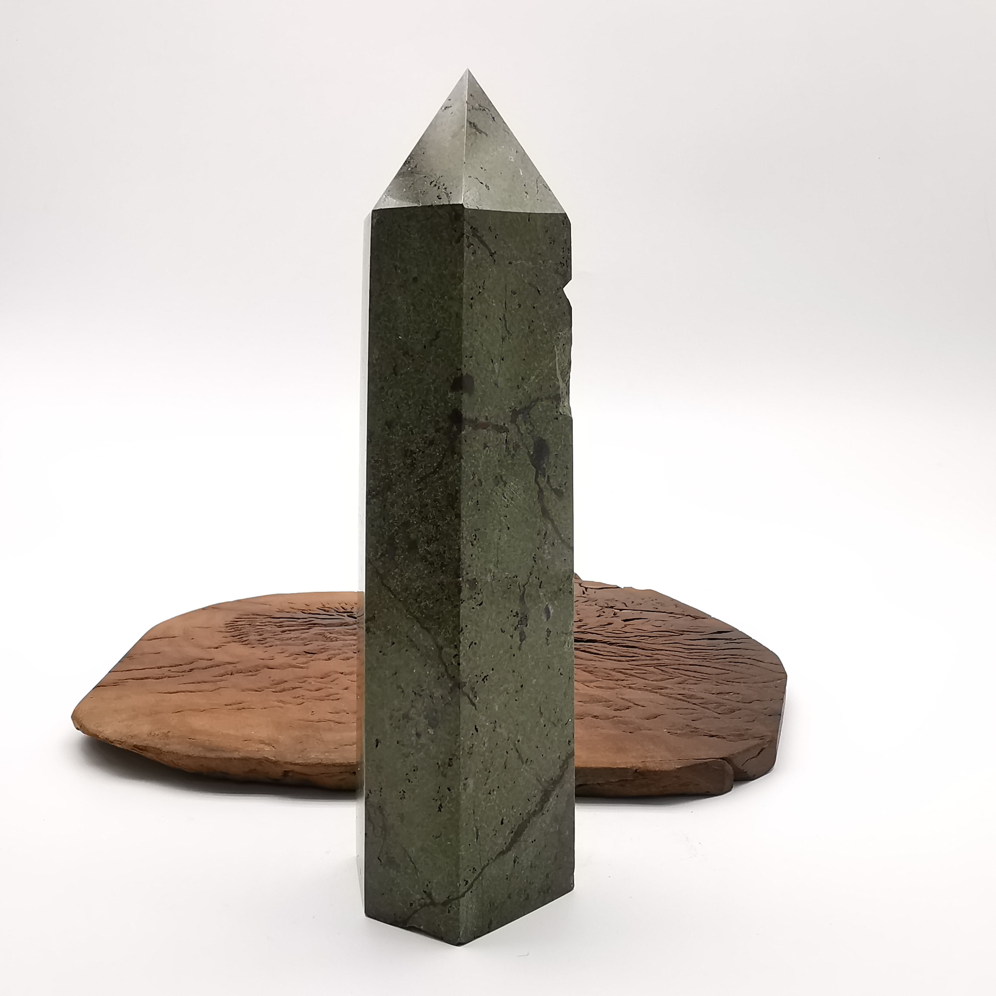 Dragonblood Stone Crystal Towers ~ Natural Healing Crystal Point Obelisk for Reiki Healing and Crystal Grid 1.784kg