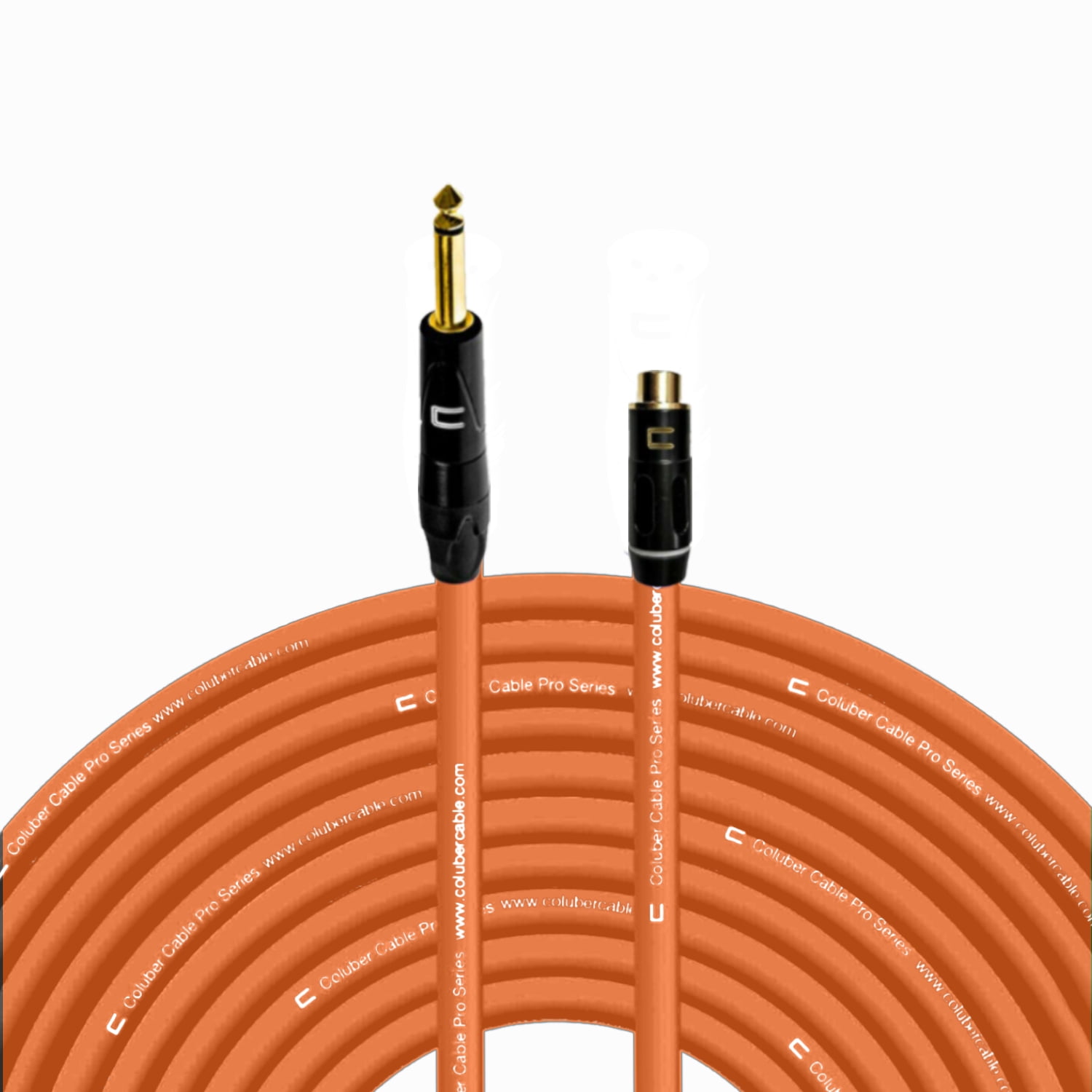 Coluber Cable Right Angle XLR Female to RCA Female Pro Microphone Connector