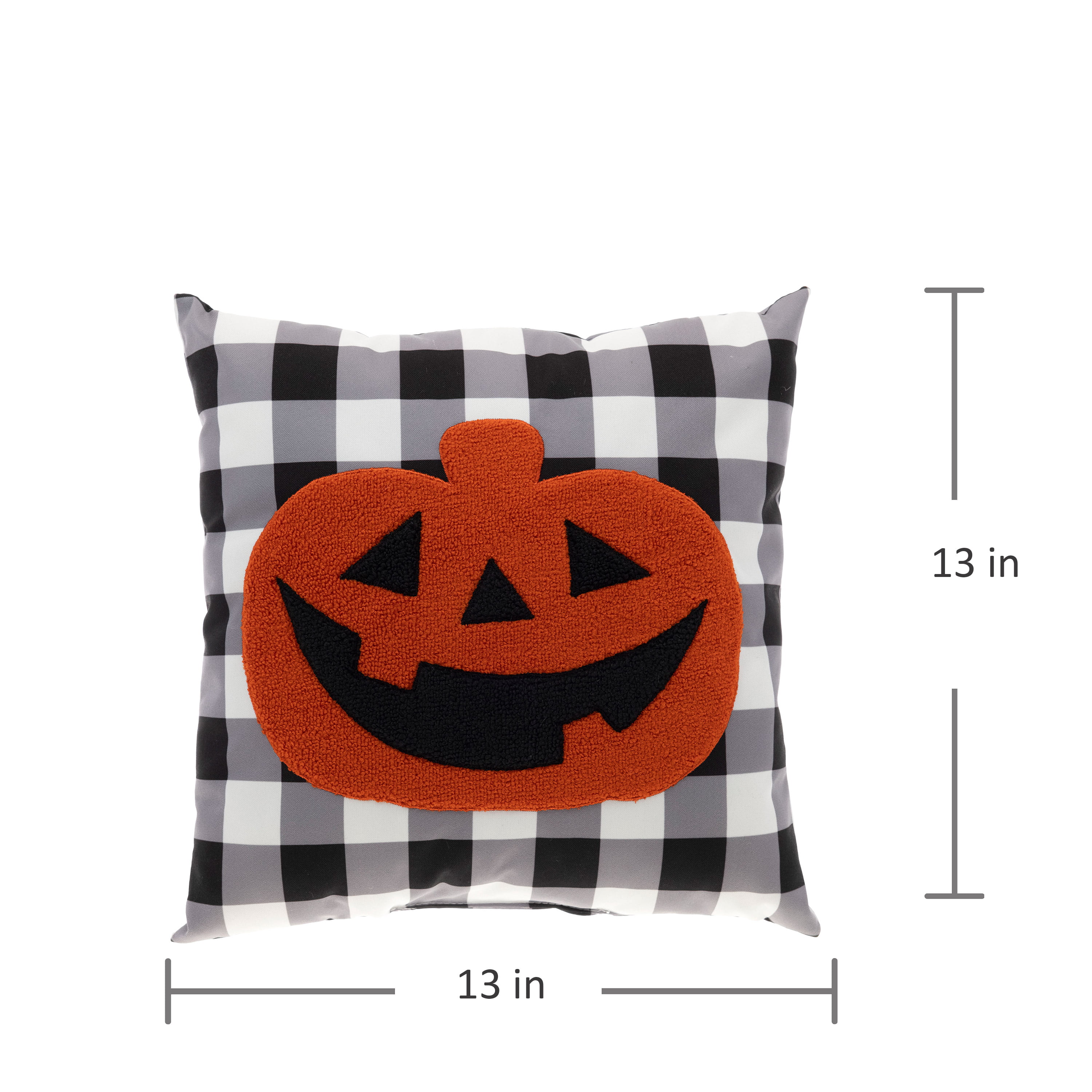 Way to Celebrate Halloween Icon Square Decorative Pillow Set, 2 CT