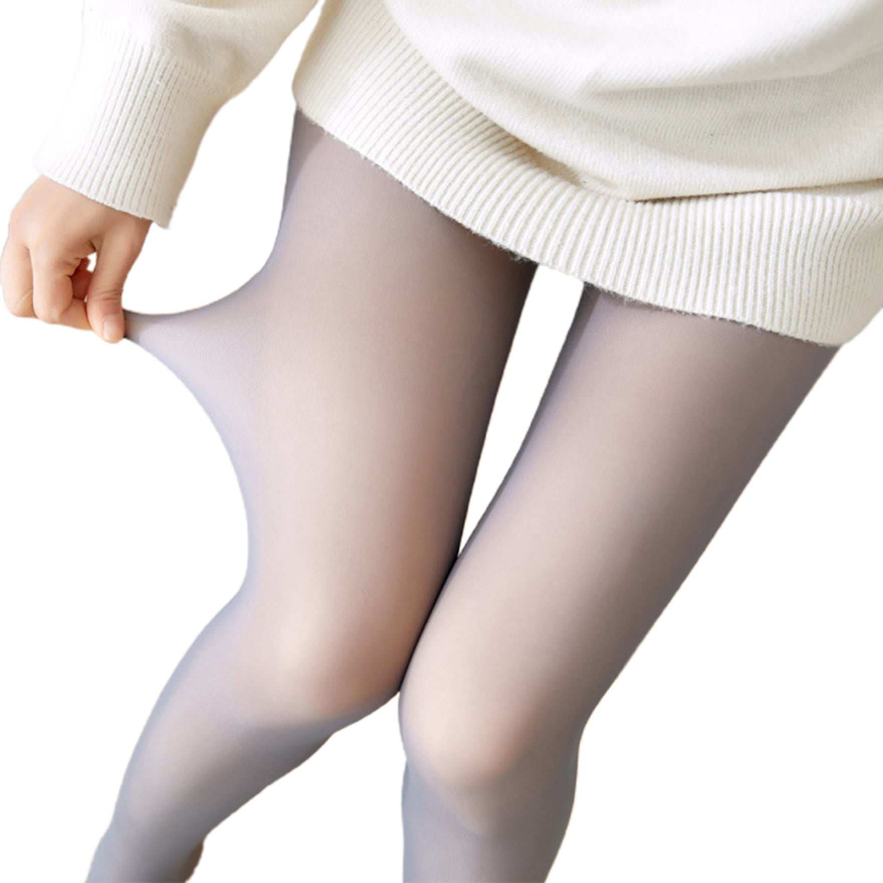 Ssxinyu Winter Warm Pantyhose Natural Skin Color Leggings Slim Stretchy  Tights for Women Outdoor New 