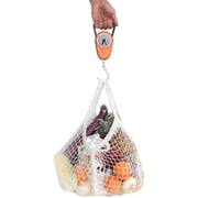 Mesh Bags Reusable Cotton Mesh Grocery Bags - 100% Cotton | Net Cotton String | Shopping Bag – Eco Market Bag - Tote Bag Vegetable - Pack of 3 Portable/Reusable/Washable