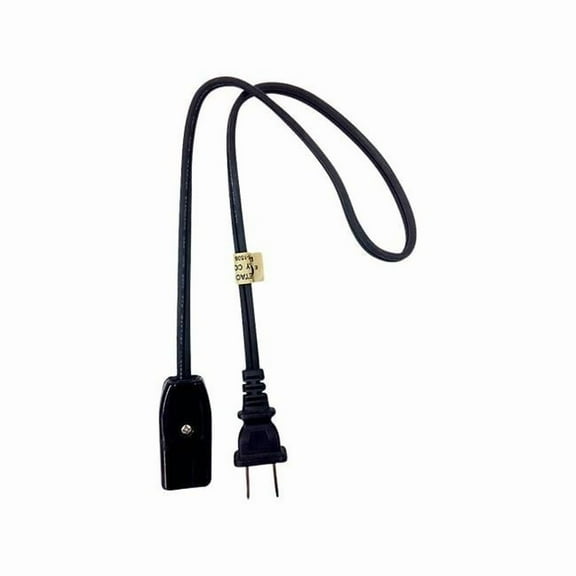 Projex 3539947 18 by 2 HPN 125V 2 ft. Appliance Cord, Black