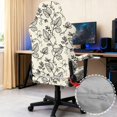 thumbnail image 6 of Whosucclay Green Leaf Print Gaming Chair Covers Slipcovers, Stretch Washable Removable Computer Reclining Gaming Chair Protector Slipcovers with Armrest Cover (No Chairs), 6 of 8