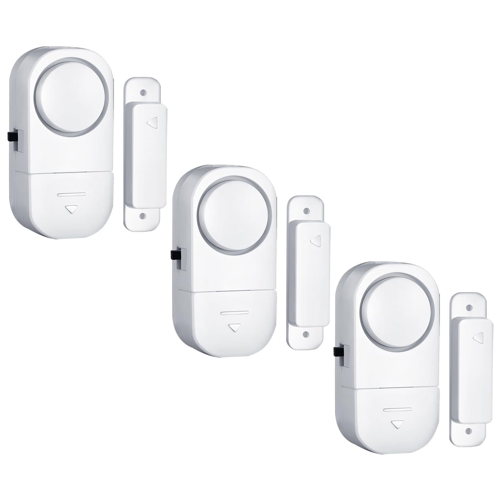 Door Window Alarm, 95DB Door Alarms for Kids Safety, Wireless Sensor Door Window Burglar Alarm-Window Pool Alarms for Home (3 Pack)