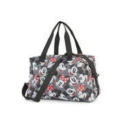 Disney Mickey & Minnie Mouse Duffel Bag Travel Weekender Carry-On Large