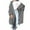 Dark Gray, variant on Odeerbi Winter Solid Color Chunky Knit Long Cardigan Sweaters For Women 2025 Fashion Pattern Sweater Coat Gray