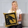 thumbnail image 2 of Game of Thrones Year of the Dragon Gold Dragon Kids Printed Throw Pillow, 2 of 6