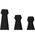 thumbnail image 4 of Renwil Granfeld Modern Iron Metal Decorative Vase in Black (Set of 3), 4 of 5