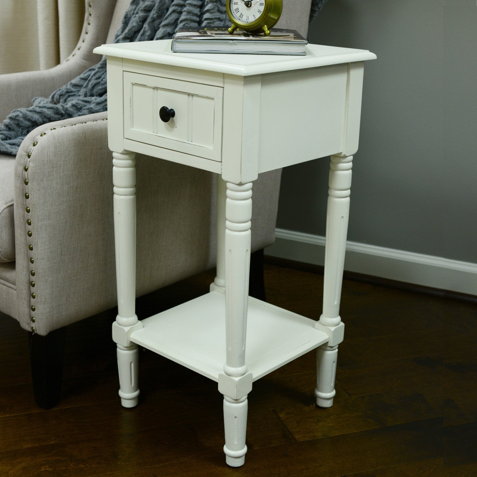 One drawer accent table deals