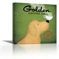thumbnail image 1 of Golden Coffee Co - Contemporary Fine Art Giclee on Canvas Gallery Wrap - wall décor - Art painting - 24 x 24 Inch - Ready to Hang, 1 of 2