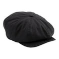 thumbnail image 1 of Beechfield Mens Classic Herringbone Newsboy Cap, 1 of 3
