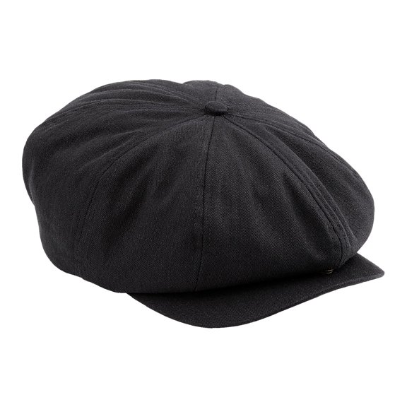 Beechfield Mens Classic Herringbone Newsboy Cap