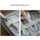 thumbnail image 4 of Jumpingount Bolsa de almacenamiento digital Bolsas organizadoras Bolsa de cosméticos de gran capacidad Estuche con cremallera Almacenamiento doméstico Envolturas para manijas de equipaje Púrpura Jumpingount AP016851-01, 4 of 6