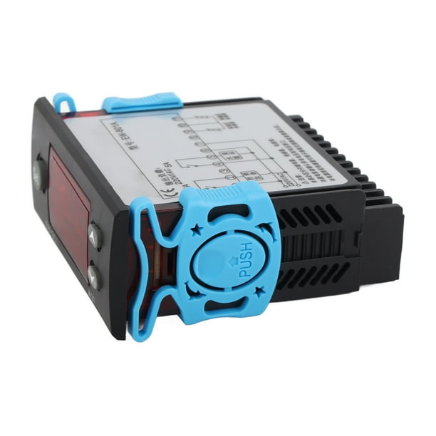 Termostato controlador de temperatura para calentador de agua solar con sensor y pantalla digital