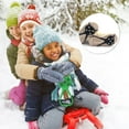 thumbnail image 4 of Tacos de nieve Ice Claw de 5 dientes, con funda anti-bebés en forma de calabaza, de goma duradera, para caminar en invierno, antideslizantes, para exteriores, con mejor tracción y protección, 4 of 6