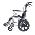 thumbnail image 3 of Gambimedic Silla De Ruedas Silla De Traslado Portatil Plegable Compacta Todoterreno Ligera Con Frenos, 3 of 8