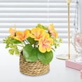 thumbnail image 4 of Deeceymbur Artificial Plants Flower Pot for Home Desktop Decor Living Room Dining Table Spring Summer Centerpiece Festive Easter Theme, 4 of 8