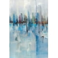 thumbnail image 2 of Jackson, Victoria 17x24 White Modern Wood Framed Museum Art Print Titled - Panoramic Vision III, 2 of 4