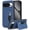 Blue, variant on For Google Pixel 10 / Pixel 10 Pro Wallet Case Ultra-Slim Profile Vintage Leather Texture, Wallet For Women Men Card Holder Magnetic Clasp Kickstand Folio Case,Black,For Pixel 10 / 10 Pro