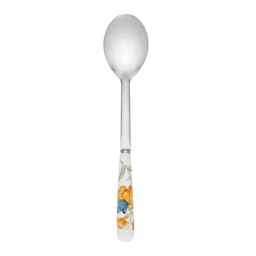 Lenox 865713 Butterfly Meadow Salad Serving Spoon, Multicolor Walmart