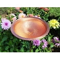 thumbnail image 4 of Achla Hammered Solid Copper Bird Bath with Stake, 4 of 4