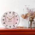 thumbnail image 6 of SKYSONIC Ballerina Wall Clock 10 Inch Silent Non Ticking Round Clock Oil Painting Clock Easy to Read Clock for Living Room Bedroom Bathroom Home Decor, 6 of 7