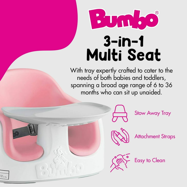 Bumbo Multi-Seat Portable Baby and Toddler Eating High Chair