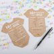 thumbnail image 3 of Tarjetas de Consejos y Predicciones para Baby Shower Kate Aspen Paquete de 50, 3 of 8
