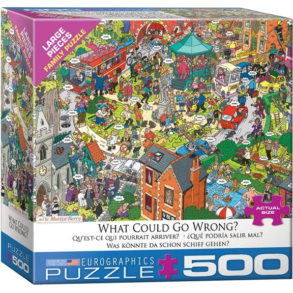 What Could Go Wrong? by Martin Berry 500-Piece Puzzle