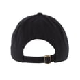 thumbnail image 3 of CTM Unisex Lucky Upside Down Embroidered Baseball Cap, 3 of 4