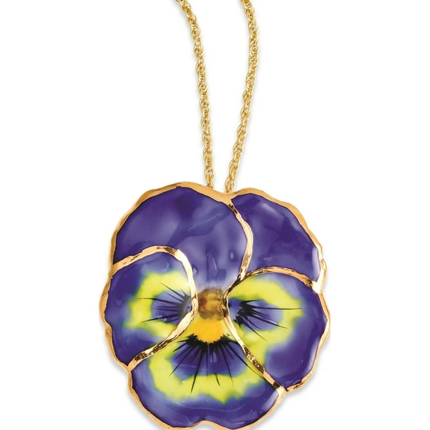 Pansy necklace sale