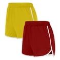 thumbnail image 1 of Timegard Shorts pour Femmes 2 Pcs Shorts d'Été Décontractés de Plage Shorts d'Entraînement Taille Élastique Shorts Confortables avec Poches, 1 of 2