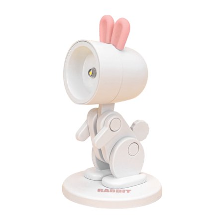 

Rabbit Dinosaur Dormitory Cartoon Mini Magnetic Base Night Light Battery Powered